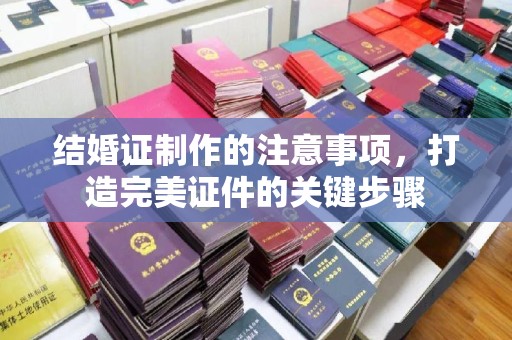 越城结婚证制作的注意事项，打造完美证件的关键步骤