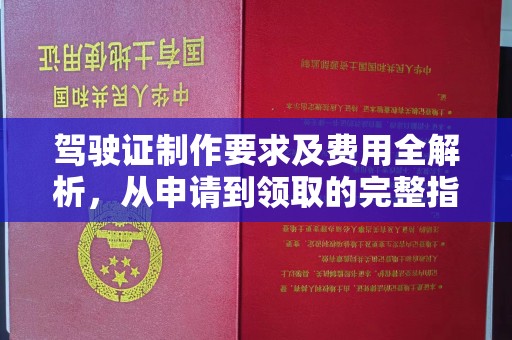 越城驾驶证制作要求及费用全解析，从申请到领取的完整指南