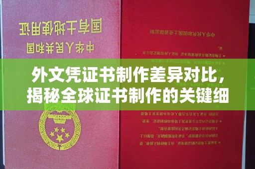 越城外文凭证书制作差异对比，揭秘全球证书制作的关键细节