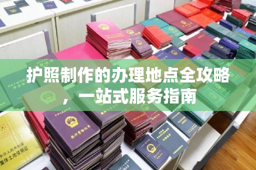 越城护照制作的办理地点全攻略，一站式服务指南