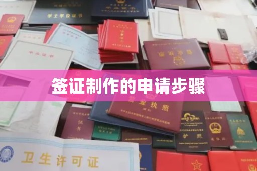 越城签证制作的申请步骤