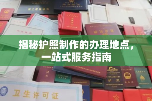 越城揭秘护照制作的办理地点，一站式服务指南